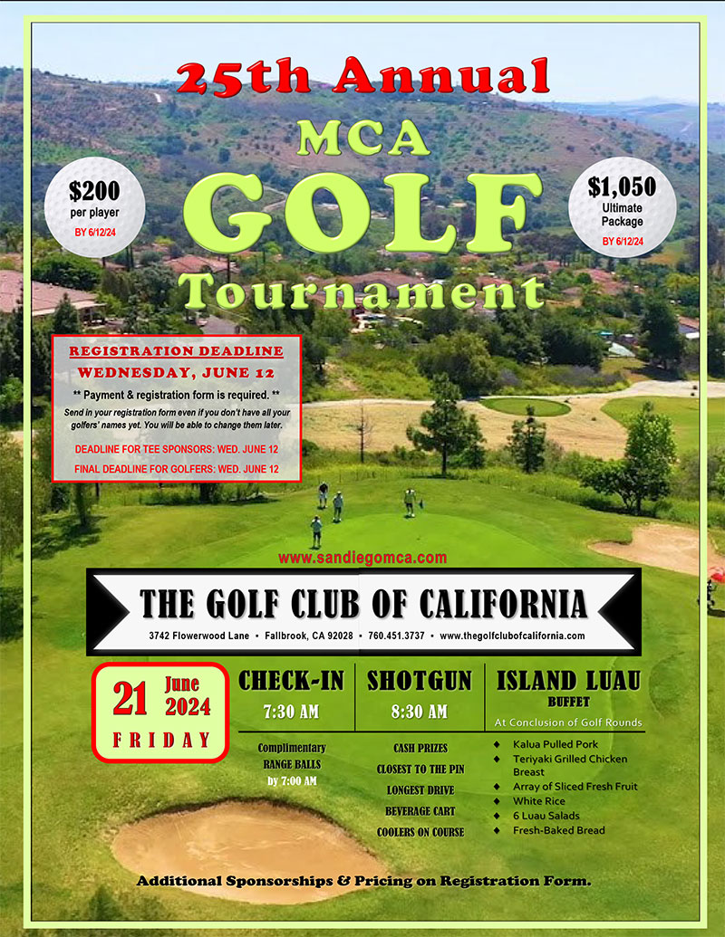 MCA 25th Annual Golf Tournament