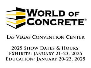 2025 World of Concrete – Las Vegas Convention Center – Las Vegas, NV